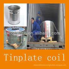 JIS G3303 electrolytic tinplate sheet prime MR tin coated steel 2.8/2.8 tinning for metal package